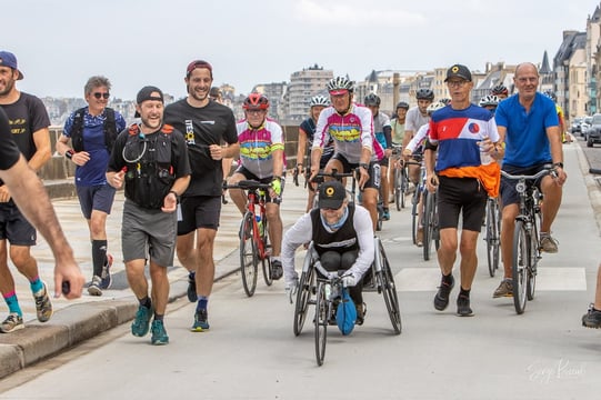 Aventure Hustive ITESOFT paratriathlon handisport