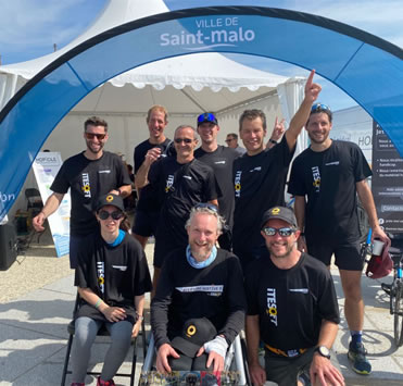 ITESOFT RSE Géraud Paillot course paratriathalon st-malo